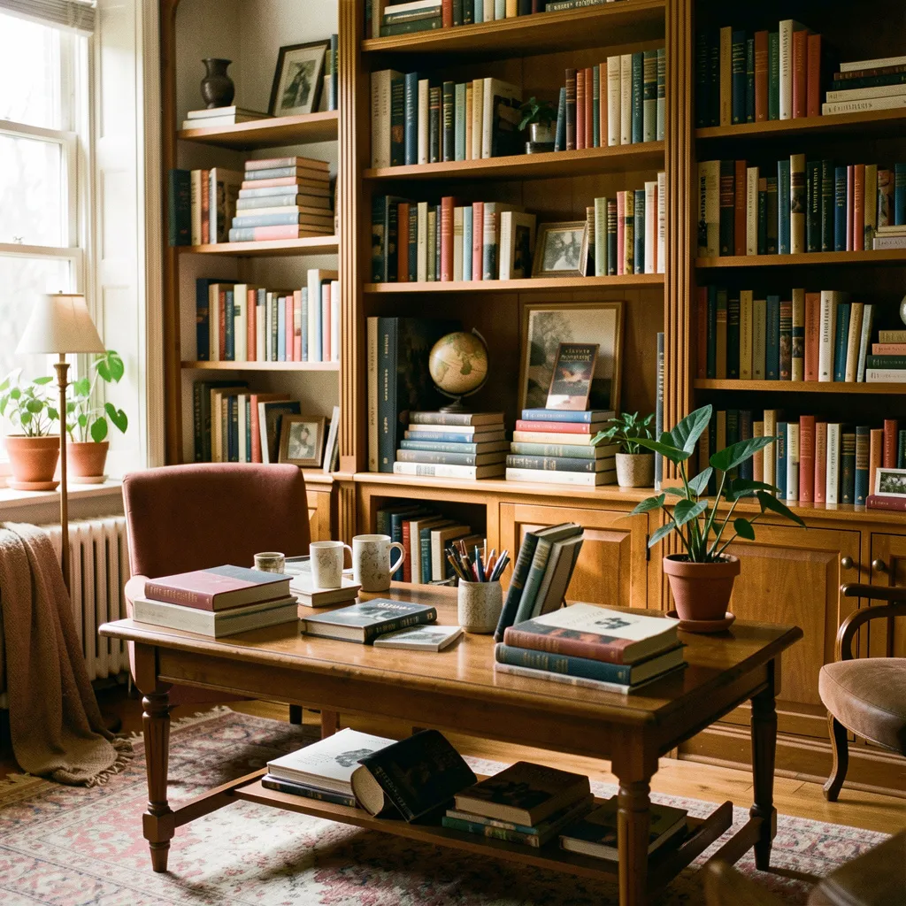 Color-coordinated book collection