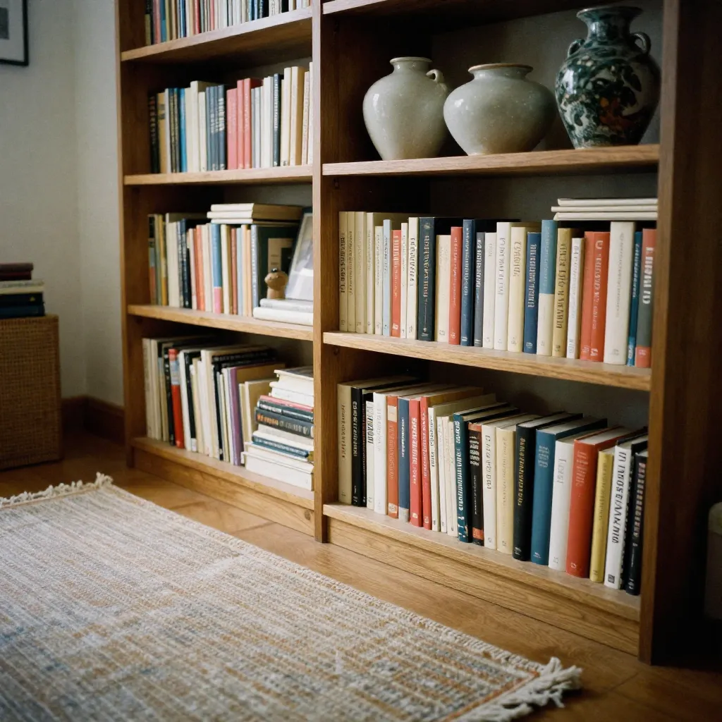 Diverse book collection spanning multiple genres